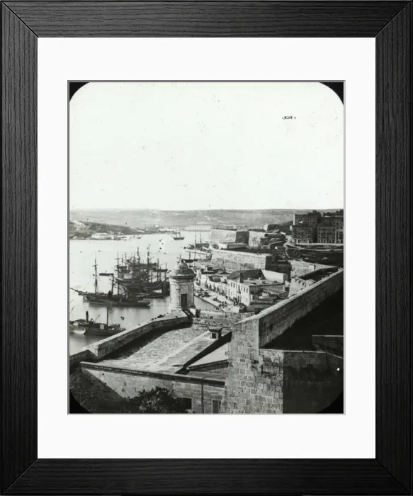 Framed Print : Malta, Grand Harbour Framed Print : Malta, Grand Harbour
