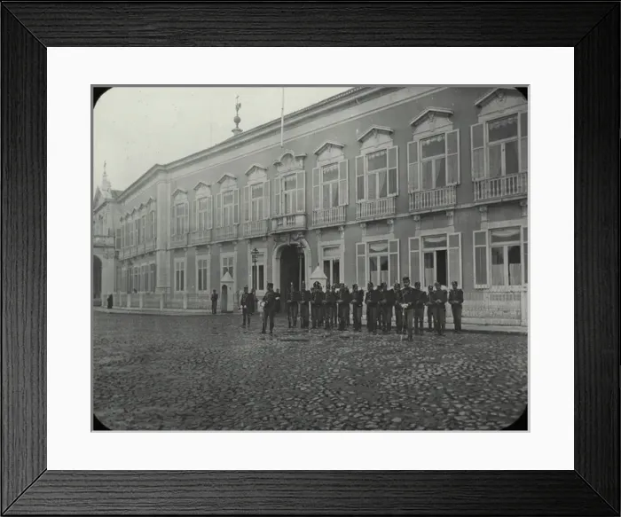 Framed Print : Spain and Portugal - Kings Palace, Lisbon Framed Print : Spain and Portugal - Kings Palace, Lisbon