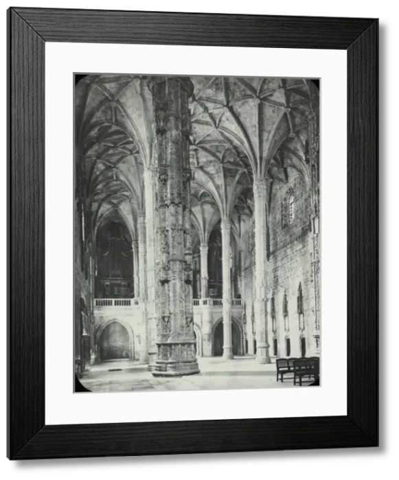 Framed Print : Spain and Portugal - Interior Monsastry of Belem Framed Print : Spain and Portugal - Interior Monsastry of Belem