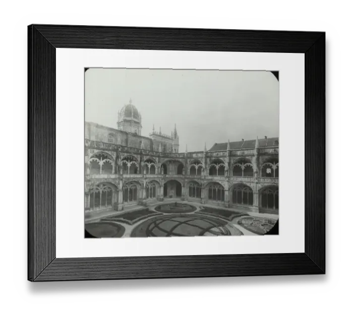 Framed Print : Spain and Portugal - Cloister of Belem Monastry Framed Print : Spain and Portugal - Cloister of Belem Monastry