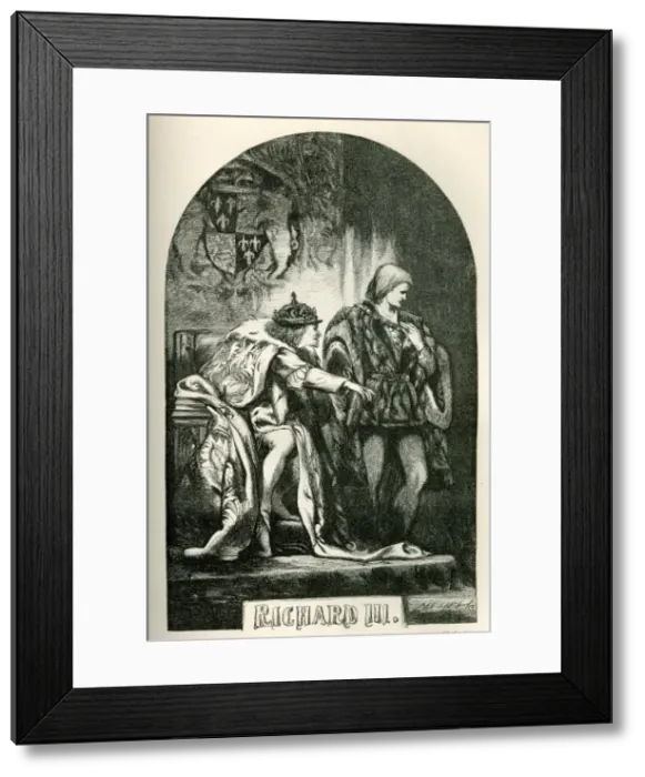 Framed Print : Richard III - title page Framed Print : Richard III - title page