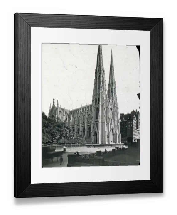 Framed Print : USA - St. Patricks Cathedral New York Framed Print : USA - St. Patricks Cathedral New York