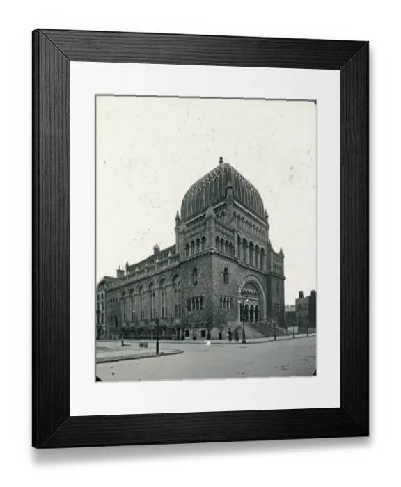 Framed Print : USA - New York. Temple Beth-El Framed Print : USA - New York. Temple Beth-El