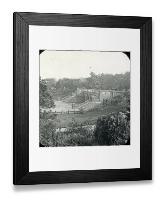 Framed Print : USA - Central Park. Bethesda Terrace - New York