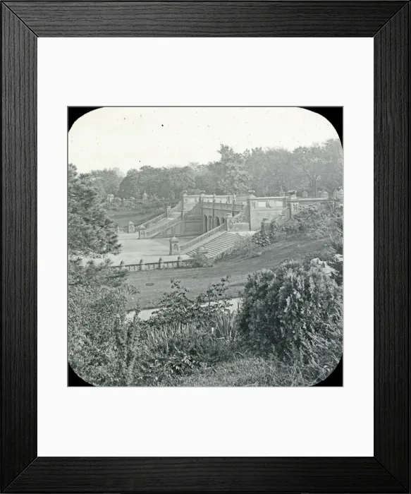 Framed Print : USA - Central Park. Bethesda Terrace - New York Framed Print : USA - Central Park. Bethesda Terrace - New York