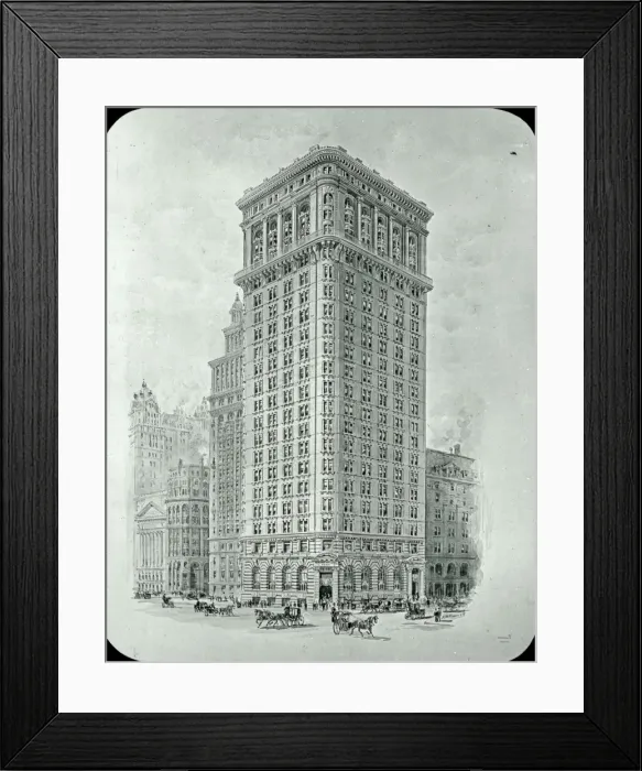 Framed Print : USA - Hanover National Bank. New York Framed Print : USA - Hanover National Bank. New York