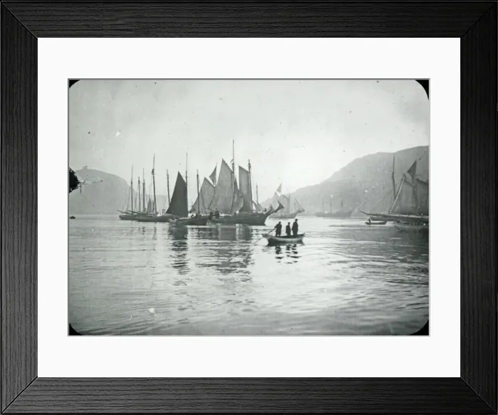 Framed Print : USA - A typical Harbour Scene. (in Newfoundland) Framed Print : USA - A typical Harbour Scene. (in Newfoundland)
