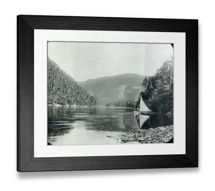 Framed Print : USA - Looking up the Humber River (Newfoundland) Framed Print : USA - Looking up the Humber River (Newfoundland)