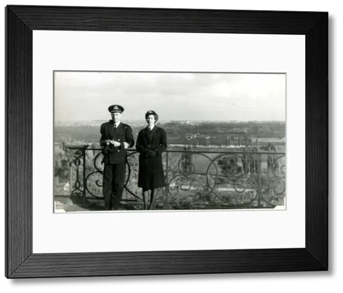 Framed Print : WRNS Quarters in Saint Germain, France, WW2 Framed Print : WRNS Quarters in Saint Germain, France, WW2