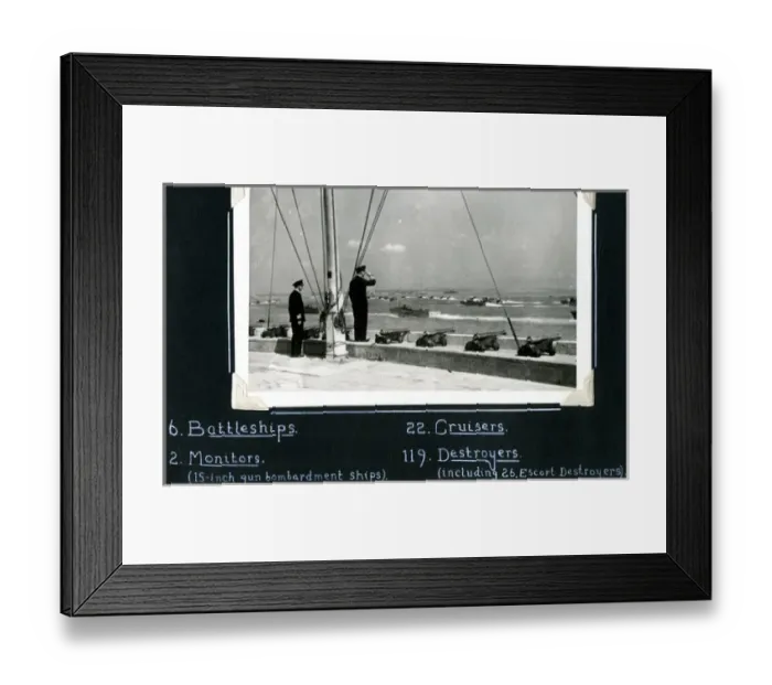 Framed Print : King George VI inspecting D-Day Invasion Forces, WW2 Framed Print : King George VI inspecting D-Day Invasion Forces, WW2