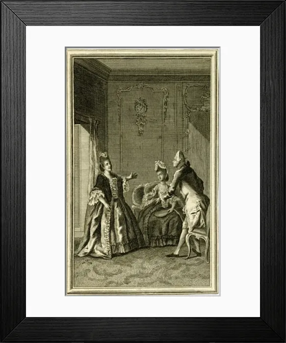 Framed Print : The unexpected meeting Framed Print : The unexpected meeting