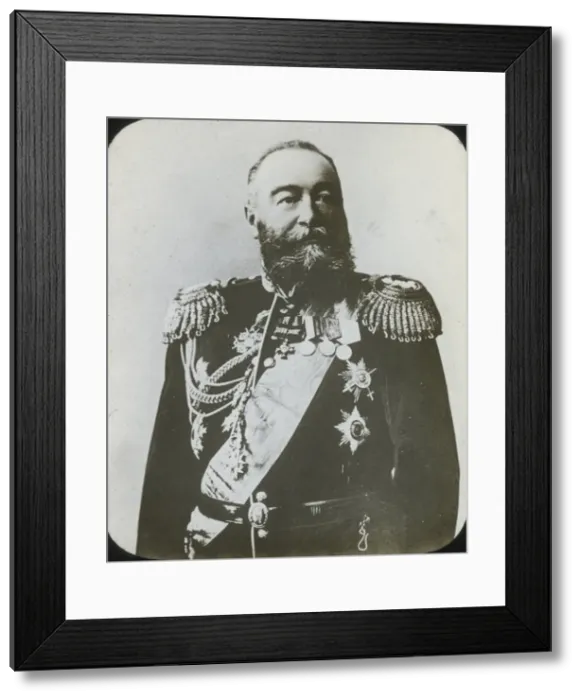 Framed Print : Russo-Japanese War - Russian officier Framed Print : Russo-Japanese War - Russian officier