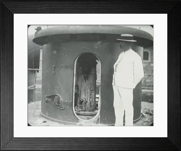 Framed Print : Russo-Japanese War - Damaged structure Framed Print : Russo-Japanese War - Damaged structure