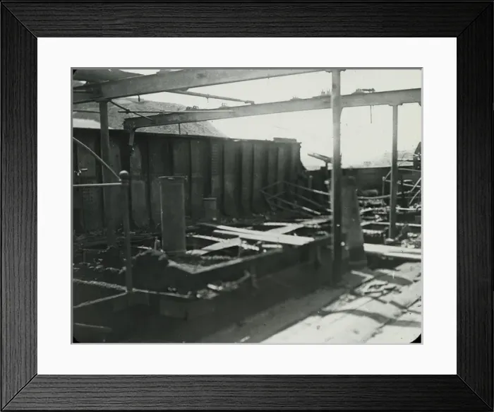Framed Print : Russo-Japanese War - Deck of Lai Yuen Framed Print : Russo-Japanese War - Deck of Lai Yuen