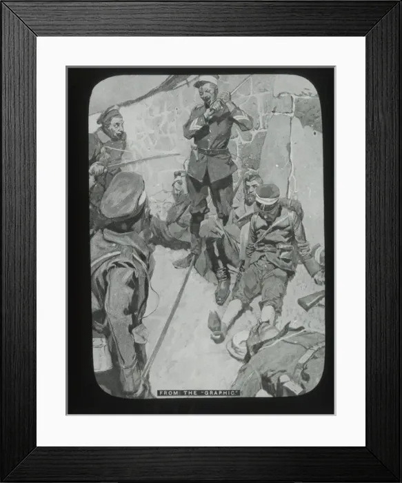 Framed Print : Russo-Japanese War - Japanese Lieutenant Framed Print : Russo-Japanese War - Japanese Lieutenant