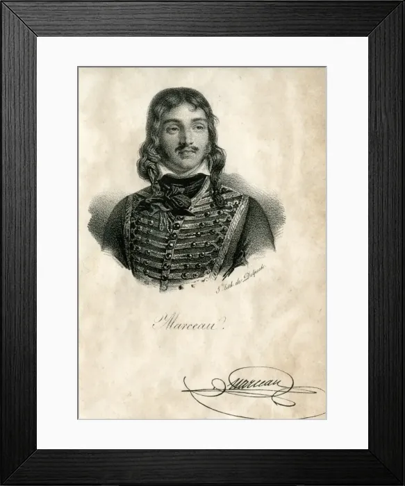 Framed Print : Fs Marceau-Desgraviers, French general Framed Print : Fs Marceau-Desgraviers, French general