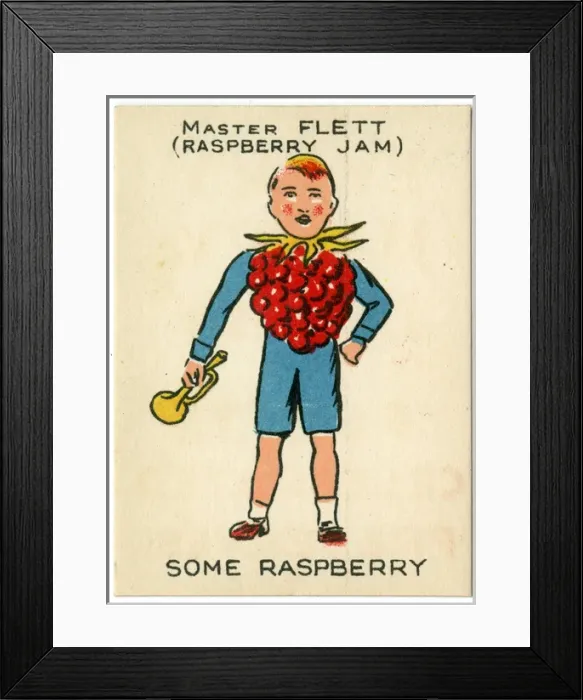 Framed Print : Fletts Happy Families - Master Flett Framed Print : Fletts Happy Families - Master Flett