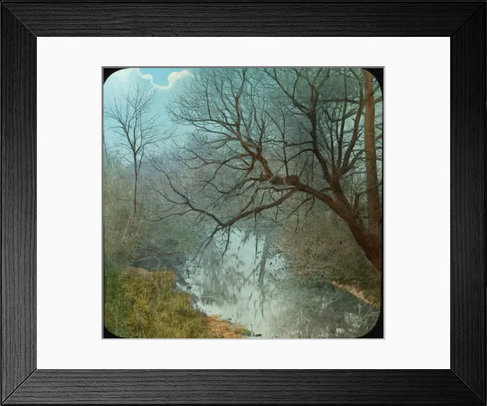 Framed Print : London, England - Source of River Brent