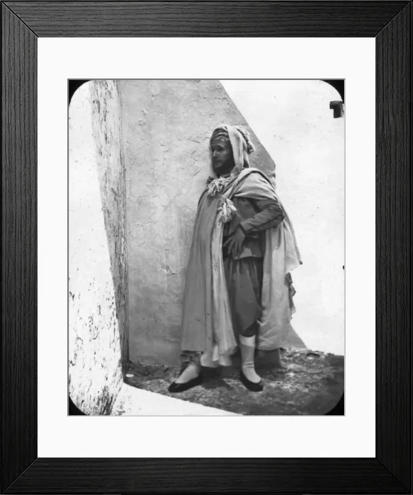Framed Print : Morocco, North Africa - Algerian Moor
