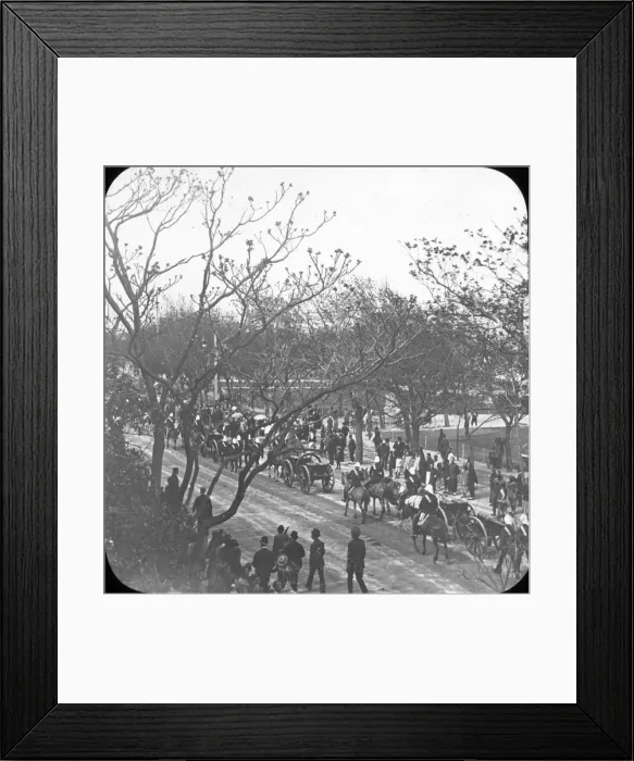 Framed Print : South Africa Cape Colony - British Army on the Move Framed Print : South Africa Cape Colony - British Army on the Move