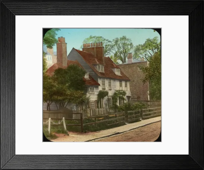 Framed Print : London, England - Cottages Framed Print : London, England - Cottages