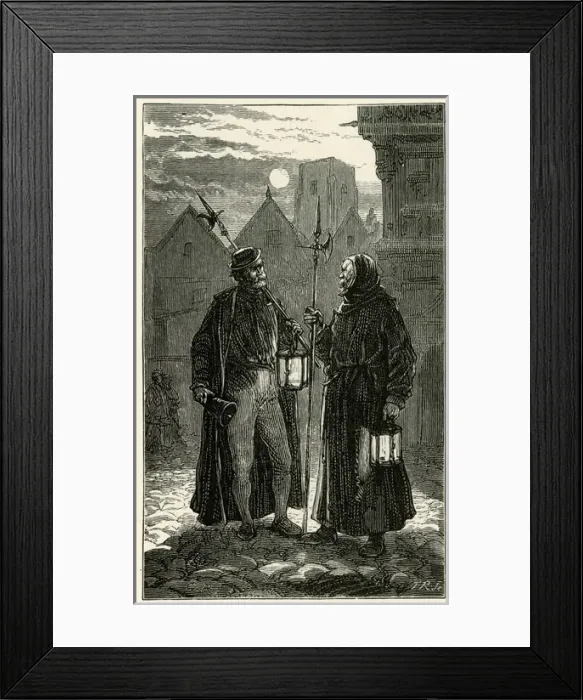 Framed Print : Old London Characters - Bellmen Framed Print : Old London Characters - Bellmen