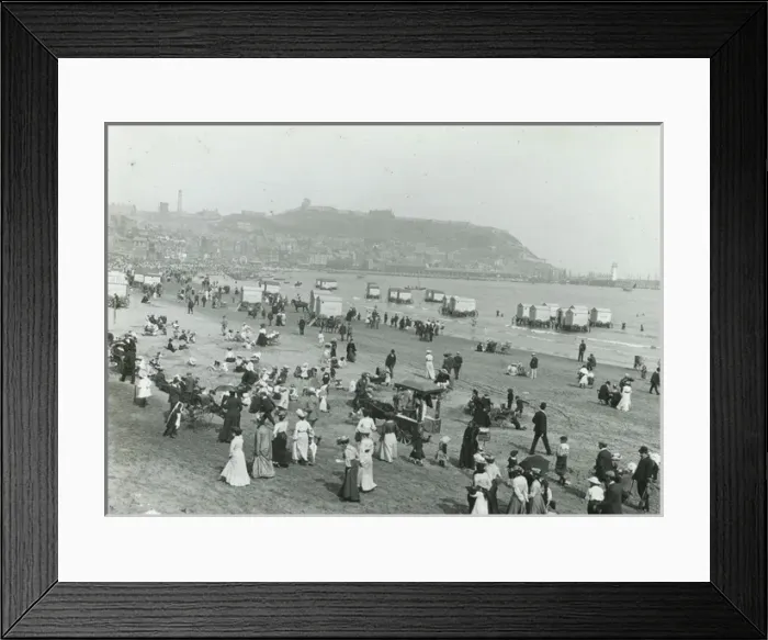 Framed Print : Sands Scarborough Framed Print : Sands Scarborough