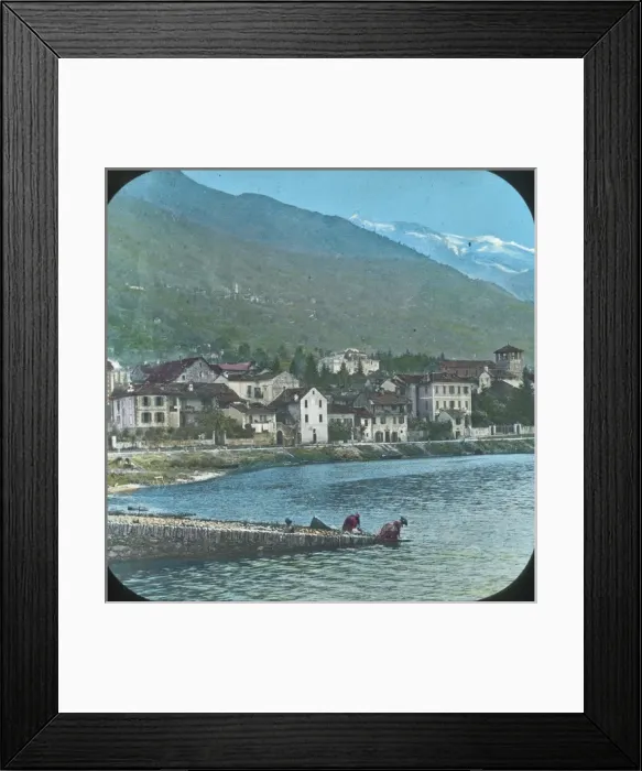 Framed Print : Italian Lakes - Locarno Framed Print : Italian Lakes - Locarno