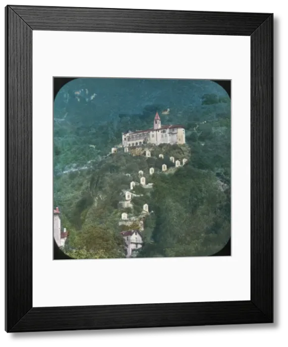 Framed Print : Italian Lakes - Madonna del Sasso Framed Print : Italian Lakes - Madonna del Sasso