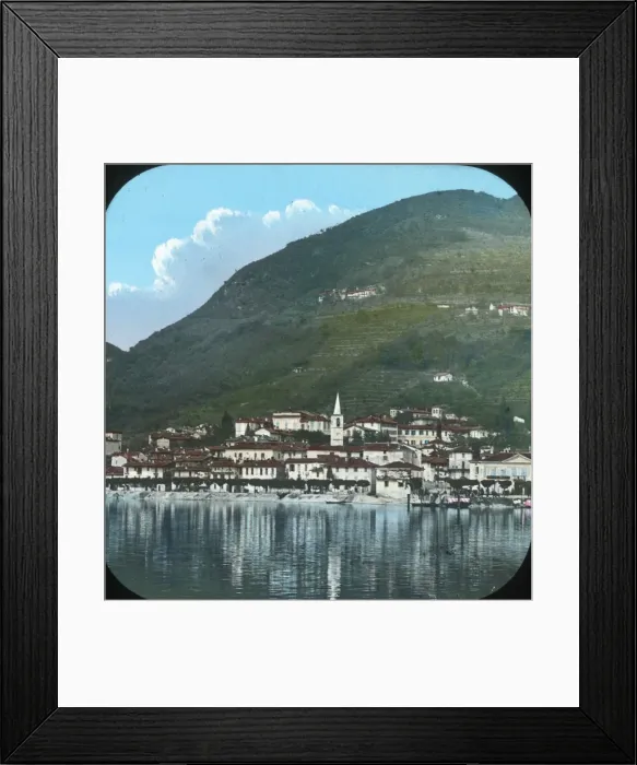 Framed Print : Italian Lakes - Laveno Framed Print : Italian Lakes - Laveno