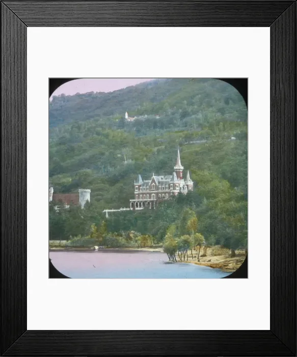 Framed Print : Italian Lakes - (Villa Clara) Baveno Framed Print : Italian Lakes - (Villa Clara) Baveno