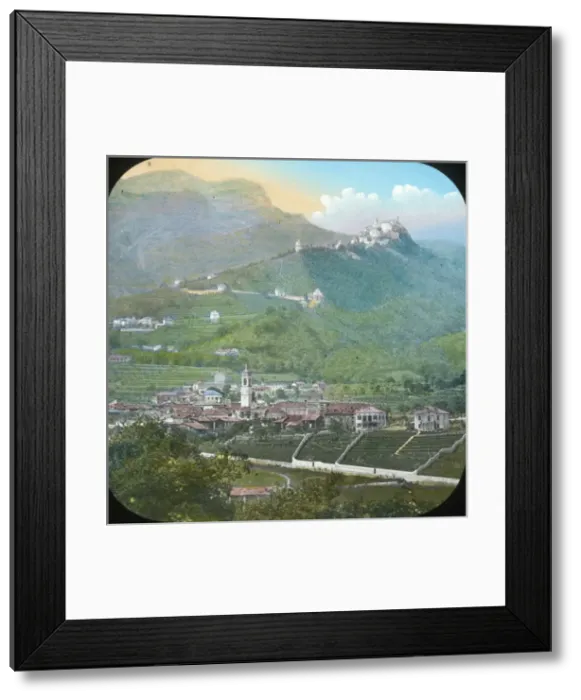 Framed Print : Italian Lakes - Madonna del Monte Framed Print : Italian Lakes - Madonna del Monte