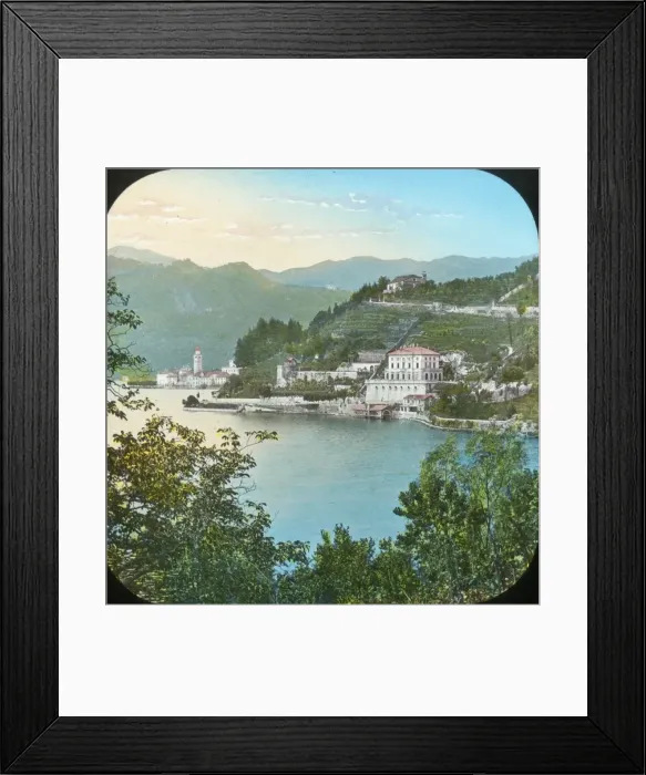 Framed Print : Italian Lakes - Lake at Orta Framed Print : Italian Lakes - Lake at Orta