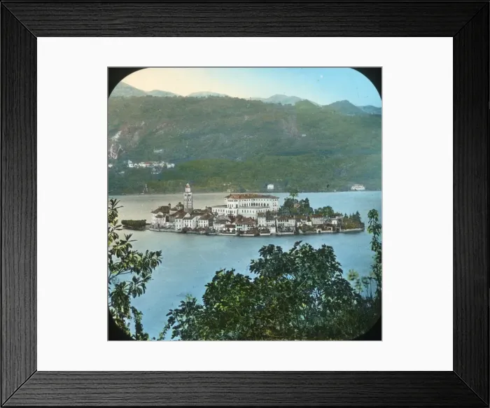 Framed Print : Italian Lakes - San Guilio Framed Print : Italian Lakes - San Guilio