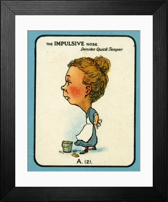 Framed Print : The Nose Game - Impulsive Nose A2 Framed Print : The Nose Game - Impulsive Nose A2
