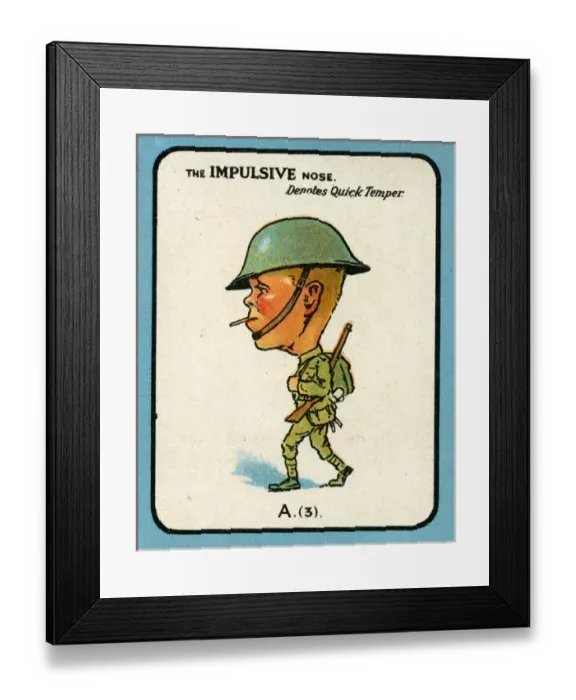 Framed Print : The Nose Game - Impulsive Nose A3 Framed Print : The Nose Game - Impulsive Nose A3