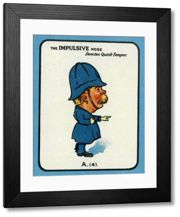 Framed Print : The Nose Game - Impulsive Nose A4 Framed Print : The Nose Game - Impulsive Nose A4