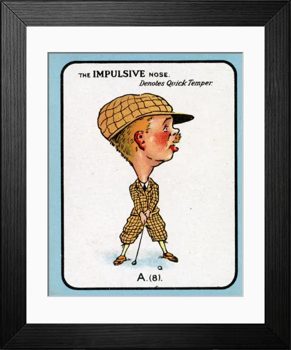Framed Print : The Nose Game - Impulsive Nose A8 Framed Print : The Nose Game - Impulsive Nose A8