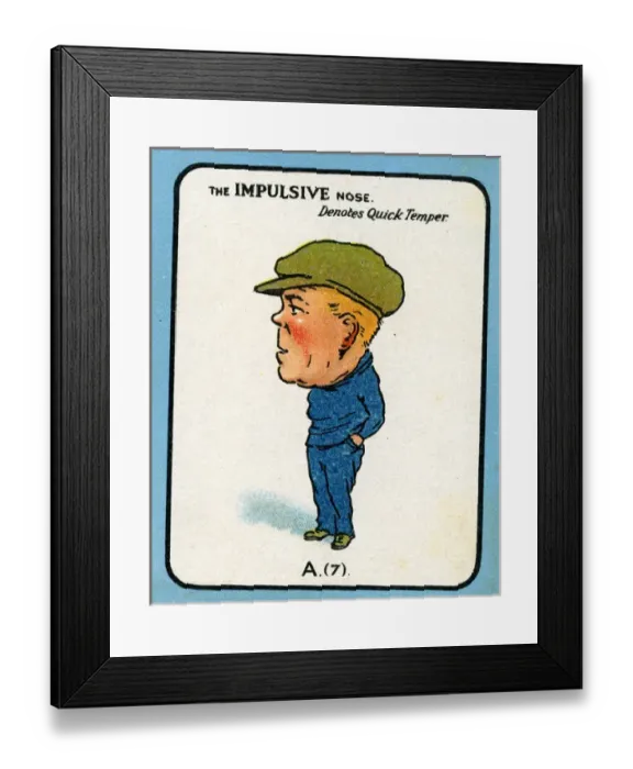 Framed Print : The Nose Game - Impulsive Nose A7 Framed Print : The Nose Game - Impulsive Nose A7