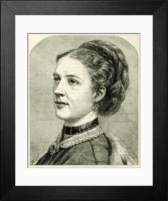 Framed Print : The Princess of Wales Framed Print : The Princess of Wales