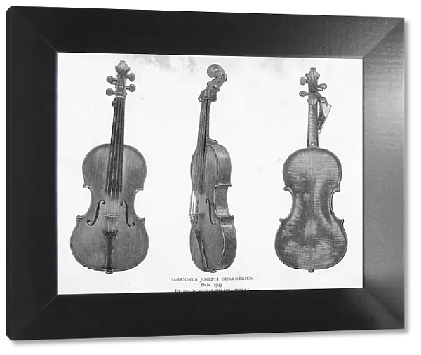 Paganinis violin by Guarnerius
