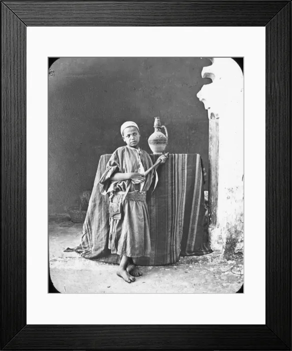 Framed Print : Morocco, North Africa - Moorish Boy Framed Print : Morocco, North Africa - Moorish Boy