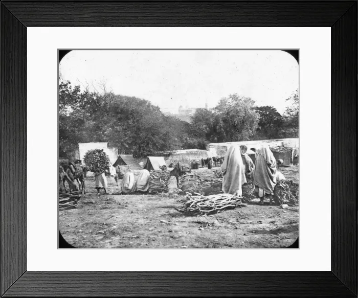 Framed Print : Morocco, North Africa - Women selling Firewood Framed Print : Morocco, North Africa - Women selling Firewood