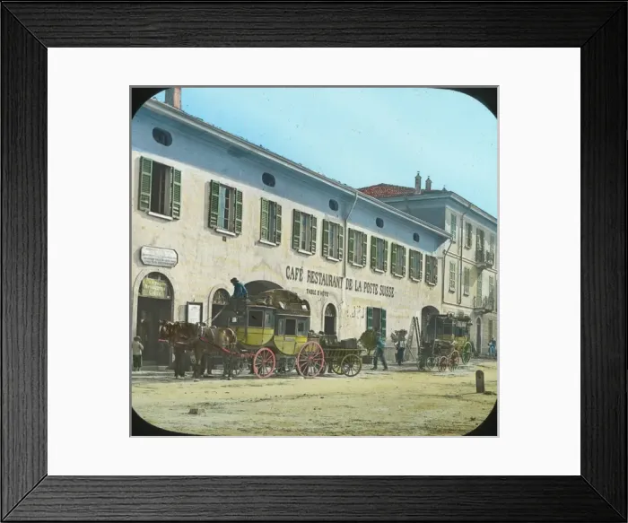 Framed Print : Italian Lakes - Colico Diligence Framed Print : Italian Lakes - Colico Diligence