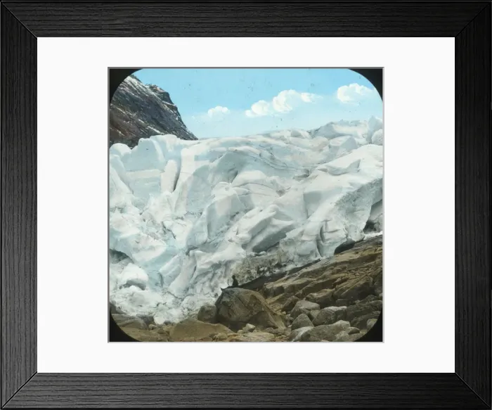 Framed Print : Western Norway - Briksdal Glacier Framed Print : Western Norway - Briksdal Glacier