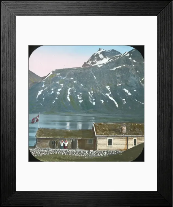 Framed Print : Western Norway - Svartdalspig Framed Print : Western Norway - Svartdalspig