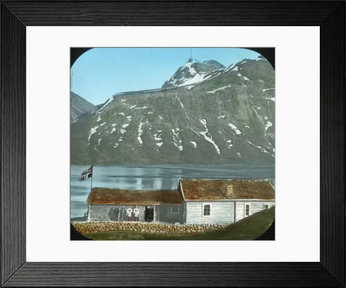 Framed Print : Western Norway - Svartdalspig Framed Print : Western Norway - Svartdalspig