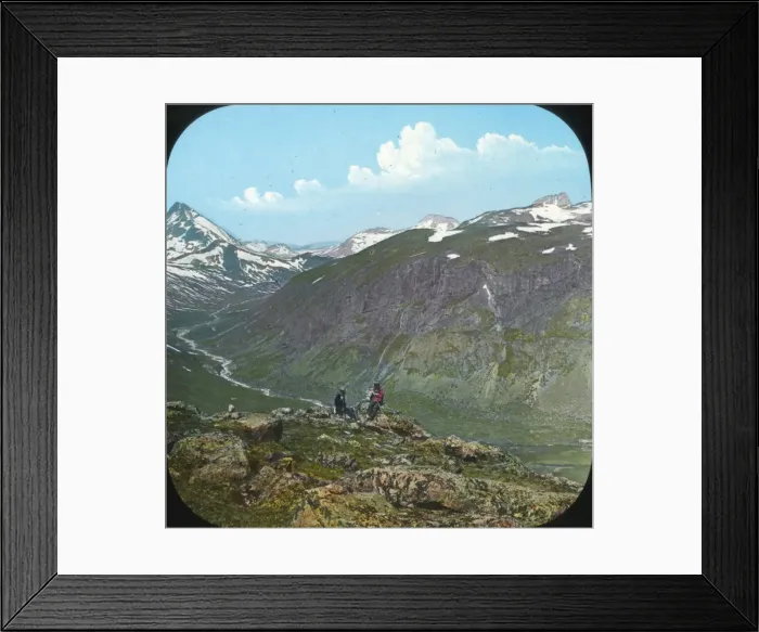 Framed Print : Western Norway - Gjedenborg from Svartdal Framed Print : Western Norway - Gjedenborg from Svartdal
