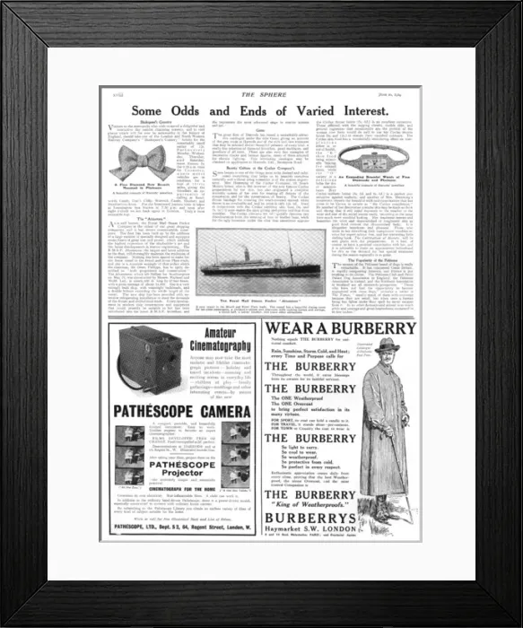 Framed Print : Some odds and ends of varied interest 1914 Framed Print : Some odds and ends of varied interest 1914