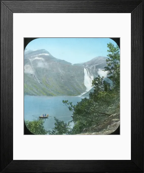 Framed Print : Western Norway - Skjaeggedalsfos Framed Print : Western Norway - Skjaeggedalsfos